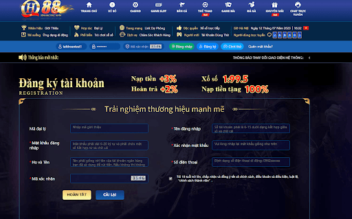 Hướng dẫn đăng ký tài khoản tại QH88 nhanh nhất